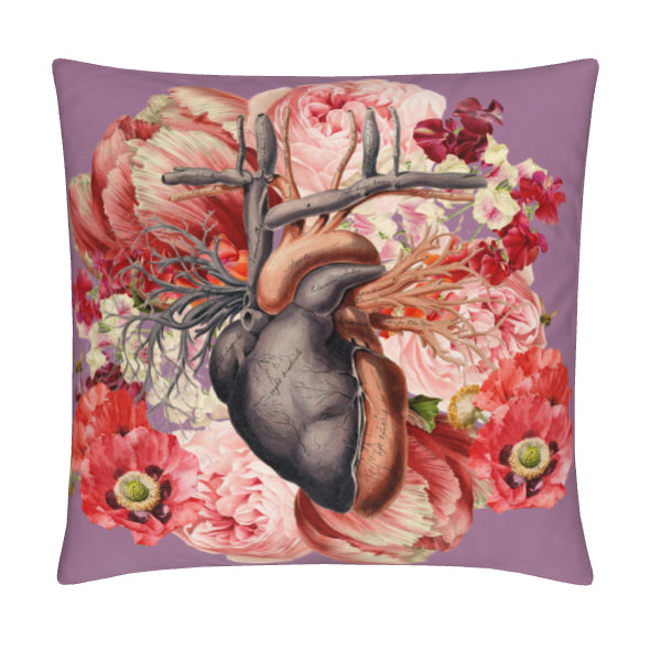 Tree of Life [Human Heart] Velvet Cushion Cover