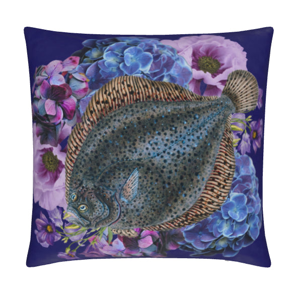 Brilliant Brill Velvet Cushion Cover