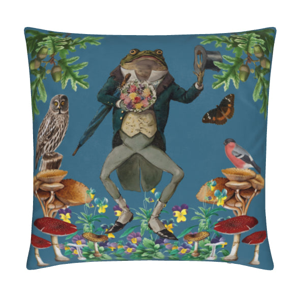Oh I Say! Velvet Cushion Cover