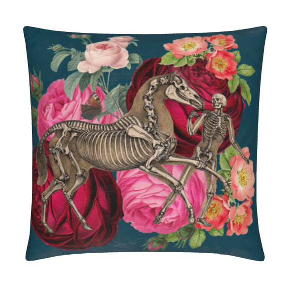 History's Helper Velvet Cushion Cover