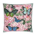Butterfly Bliss Velvet Cushion Cover