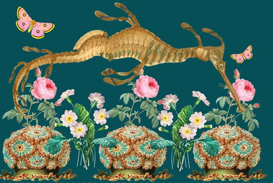 Emerald Sea Dragon Pillowcase