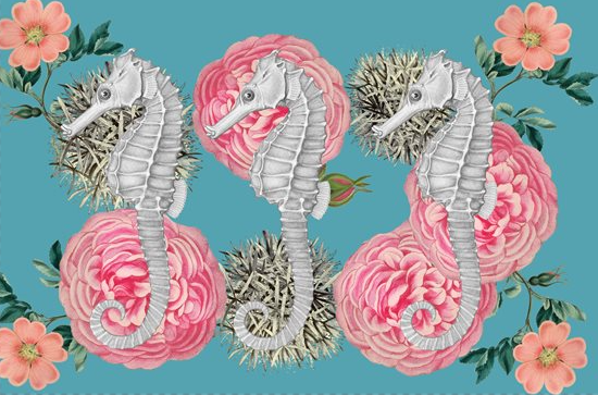 Seahorse Parade Pillowcase