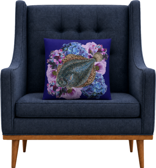 Brilliant Brill Velvet Cushion Cover