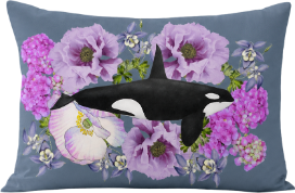 Orca Bloom Pillowcase