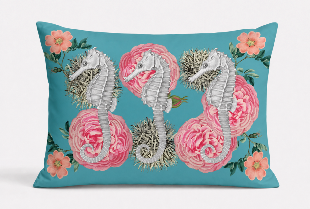 Seahorse Parade Pillowcase