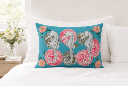 Seahorse Parade Pillowcase