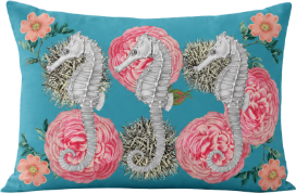 Seahorse Parade Pillowcase