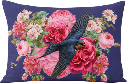 Joyous Swallow Pillowcase